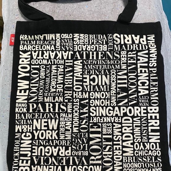 black tote bag h and m